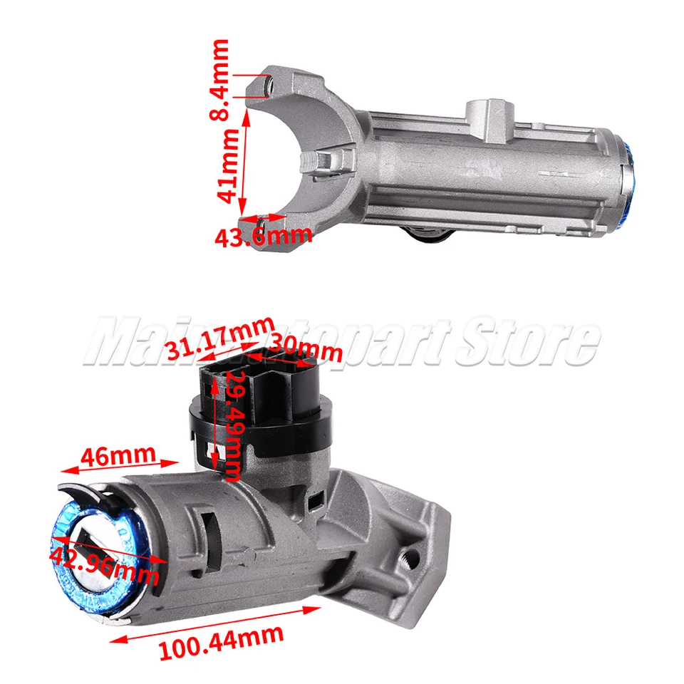 Porte Cle Camion Box ProPlip Serrure Démarreur Neiman 7 Pins Compatible Avec Jumper 1 Ducato 2 Peugeot Boxer 4162AL 1329316080 Box Jump Moteur Fiat Ducato