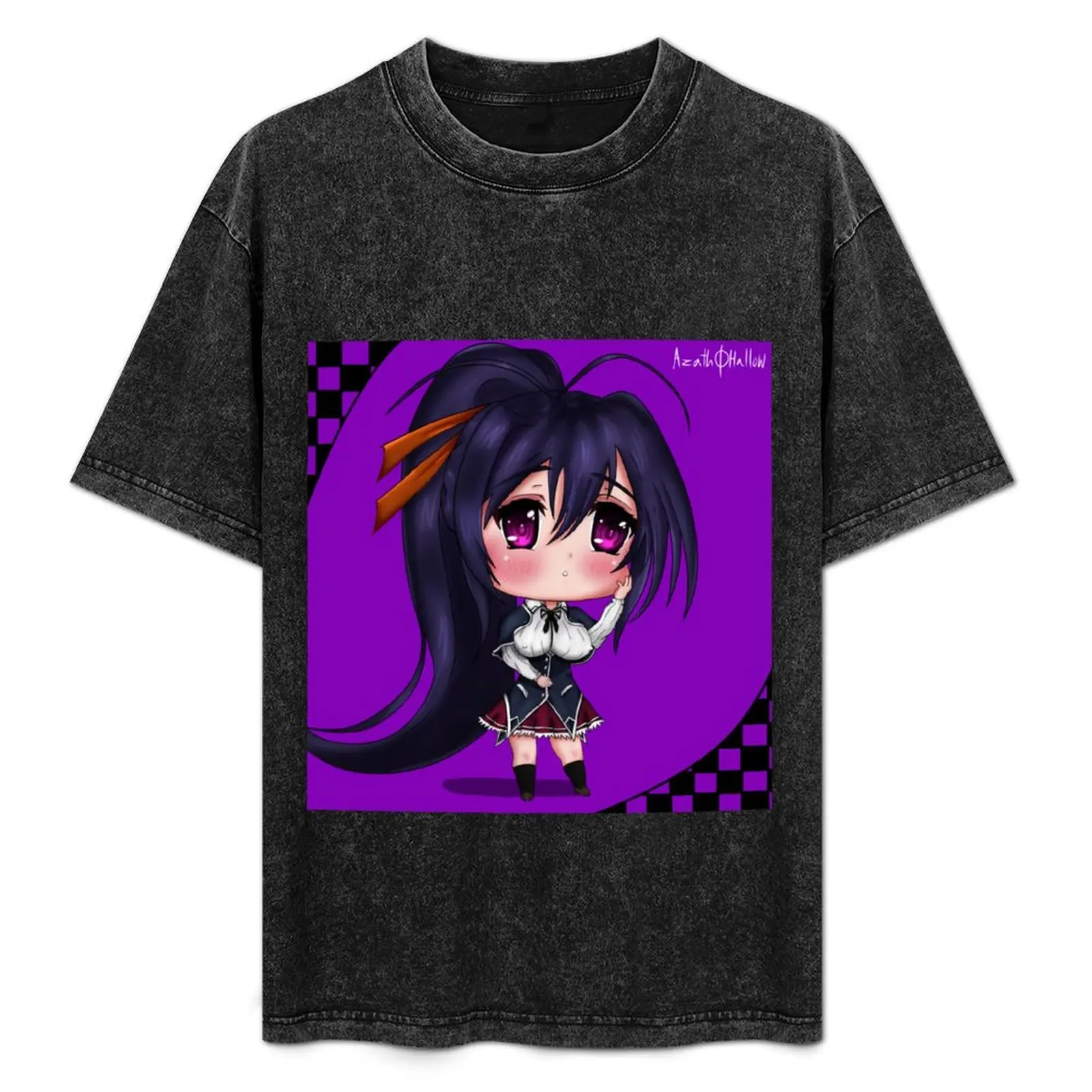 

Akeno dxd chibi T-Shirt Soft Anti-Shrink Cotton Tee