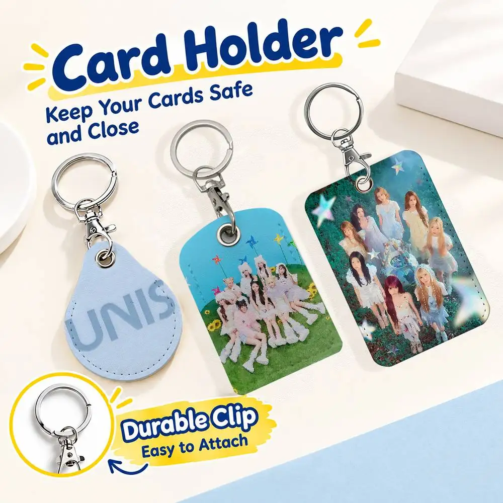FOR UNIS Milky Way Card Holder Keychain Key Ring Door Lock Access Protective Case For Security Gift