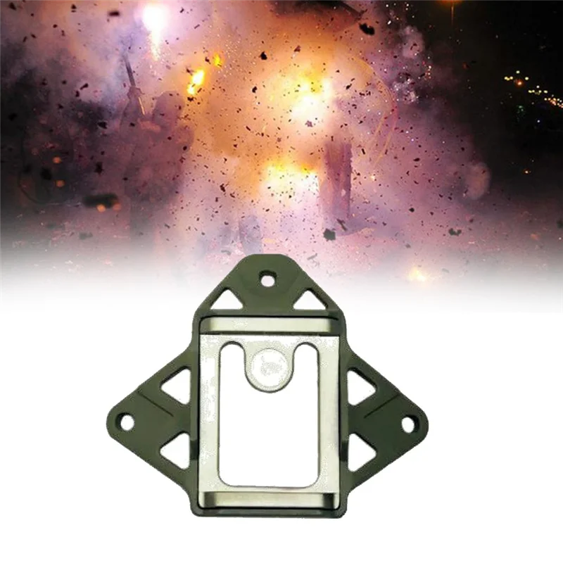 A41Z-Helm Tragbare Nachtsicht-Multifunktionshalterung Zubehör Robuste, langlebige, verschleißfeste 3-Loch-Halterung