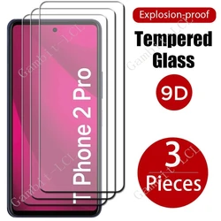 3PCS 9H Original For T-Mobile REVVL 7 Pro (T Phone 2 Pro Tempered Glass Protective On REVVL7Pro 2Pro Screen Protector Cover Film