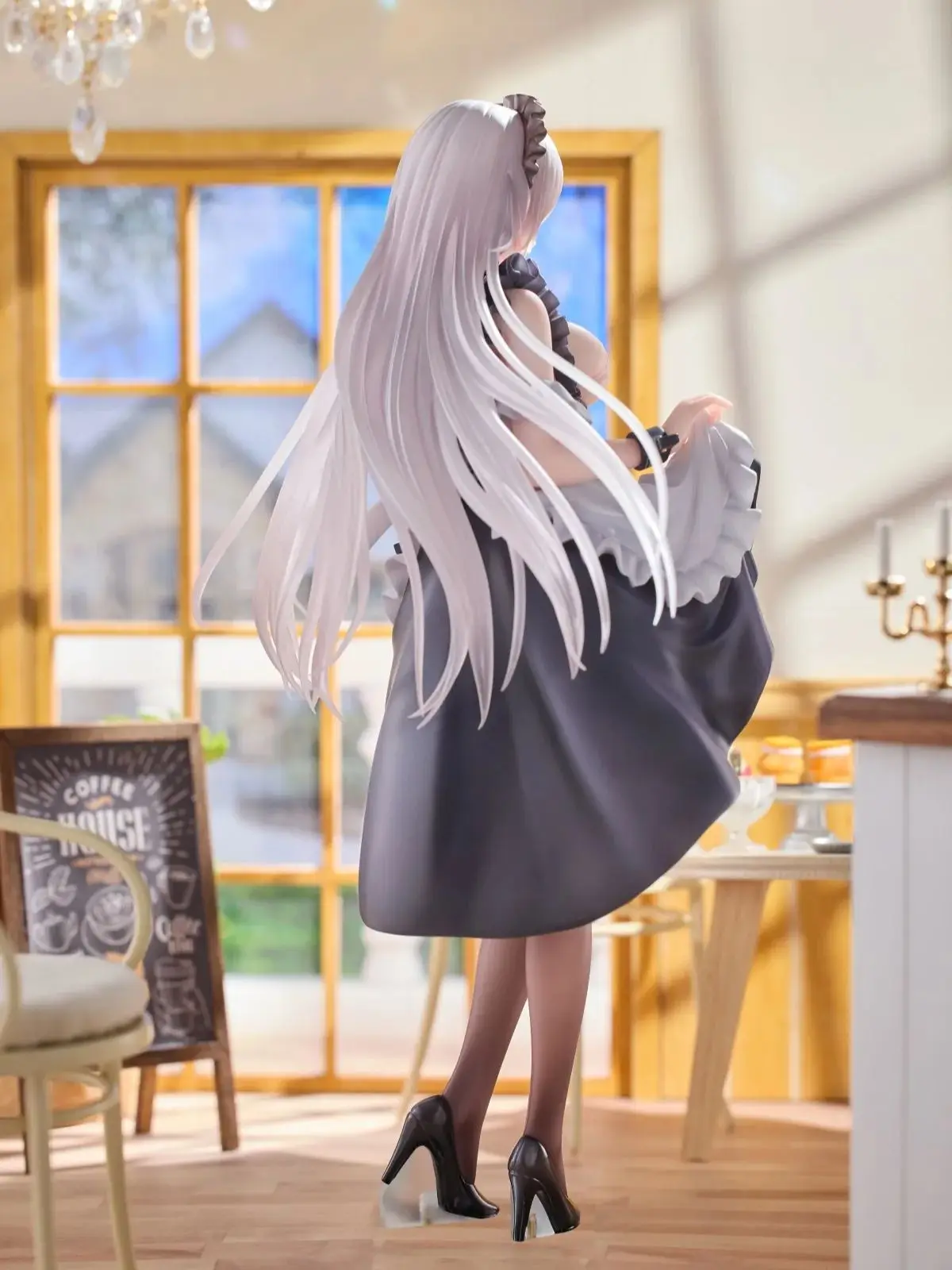 Judai 28cm Original Otherwhere Maid no Oneesan Maid Sister Cynthia PVC Action Figure Model Toys In Stock