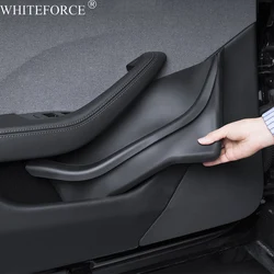 For Tesla Model 3/Y 2021-2024 Front Rear Door Side Storage Box Door Handle Armrest Tray Organizer Door Side Water Proof Storage