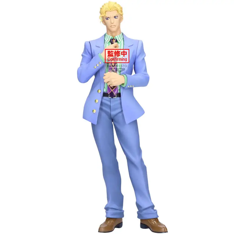 [Echte] Originele Bandai Banpresto Jojo's Bizarre Adventure Mometria Kira Yoshikage PVC Figuur Model Collector Beeldje Speelgoed