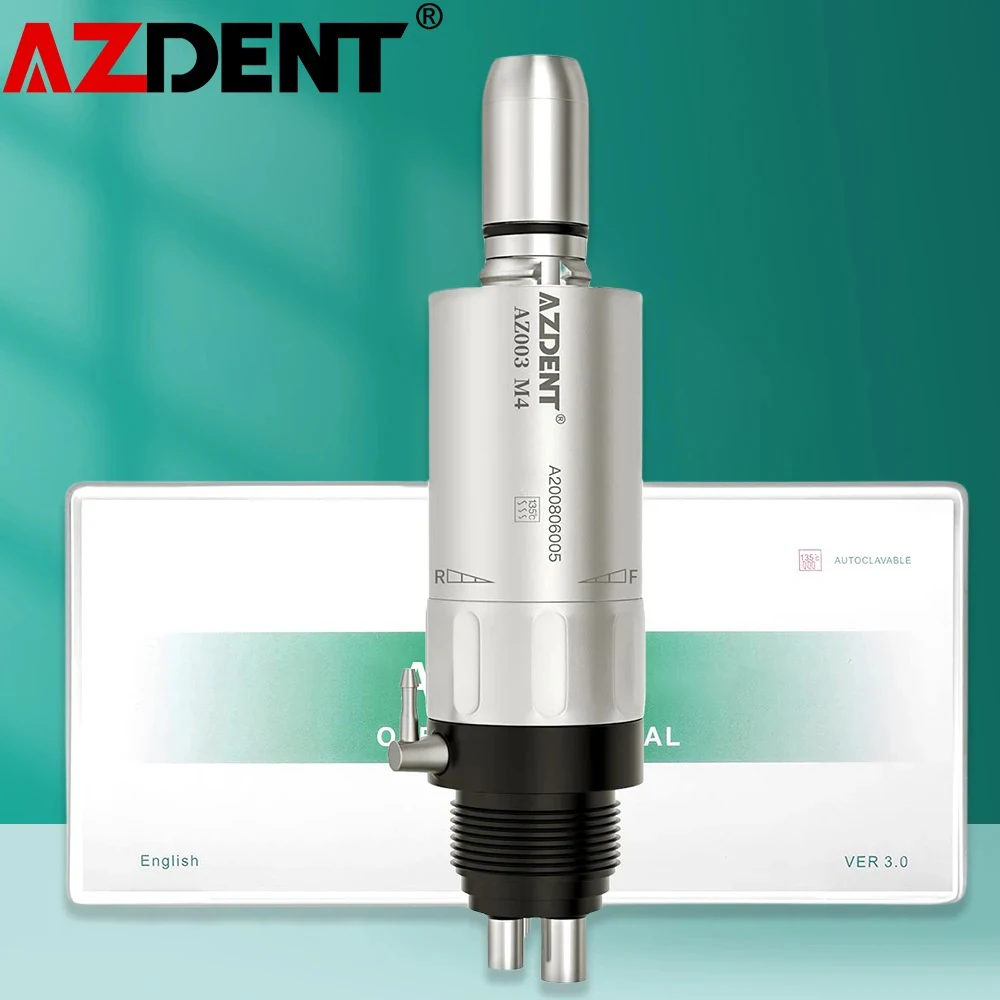 Dental Low Speed Handpiece Air Motor For 2/4 Hole Rotation Speed 20,000rpm Gear Ratio 1:1 Direct Drive