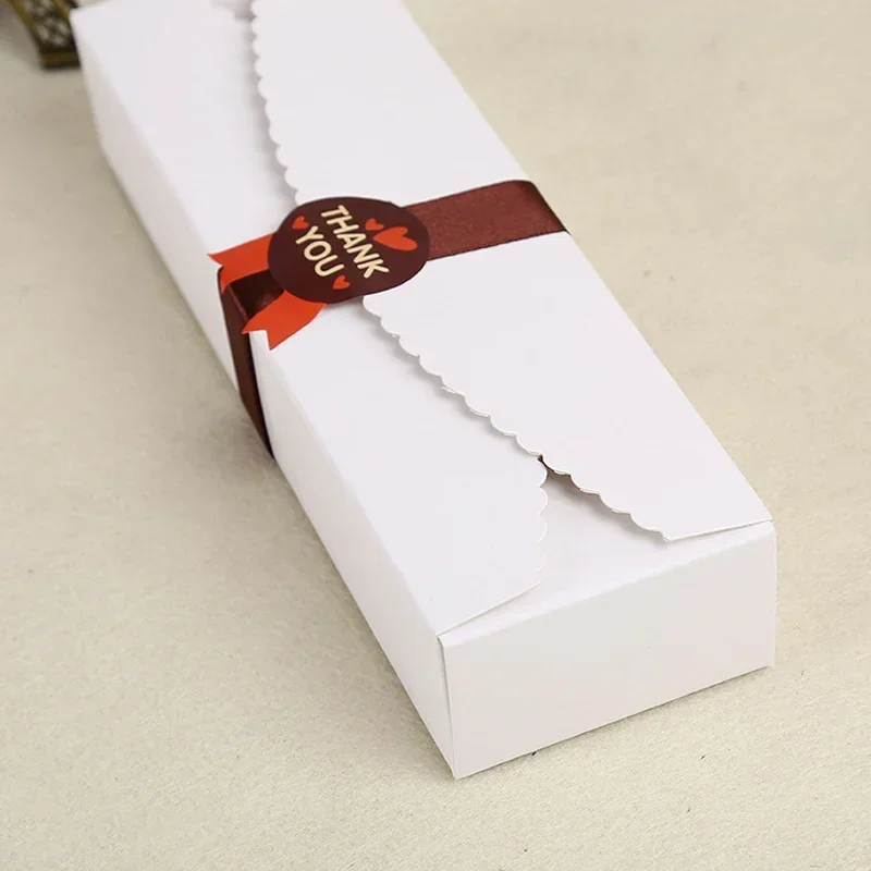 20Pcs/Lots Kraft Paper Gift Boxes DIY Handmade Candy Chocolate Packing Boxes Wedding Cake Case Christmas Gift Wrapping