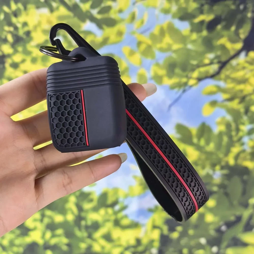Premium Sport Silicone Key Skin With Keychain For Ford Transit MK6 Connect 2000-2006 Wear Resistant Key Guard