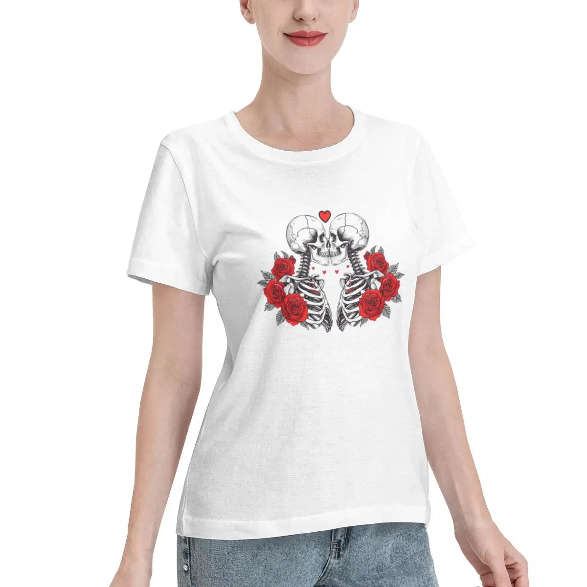 Easy To Pair Till Death Do Us Part Women's T-shirt Elegant Wholesale Blank Tee