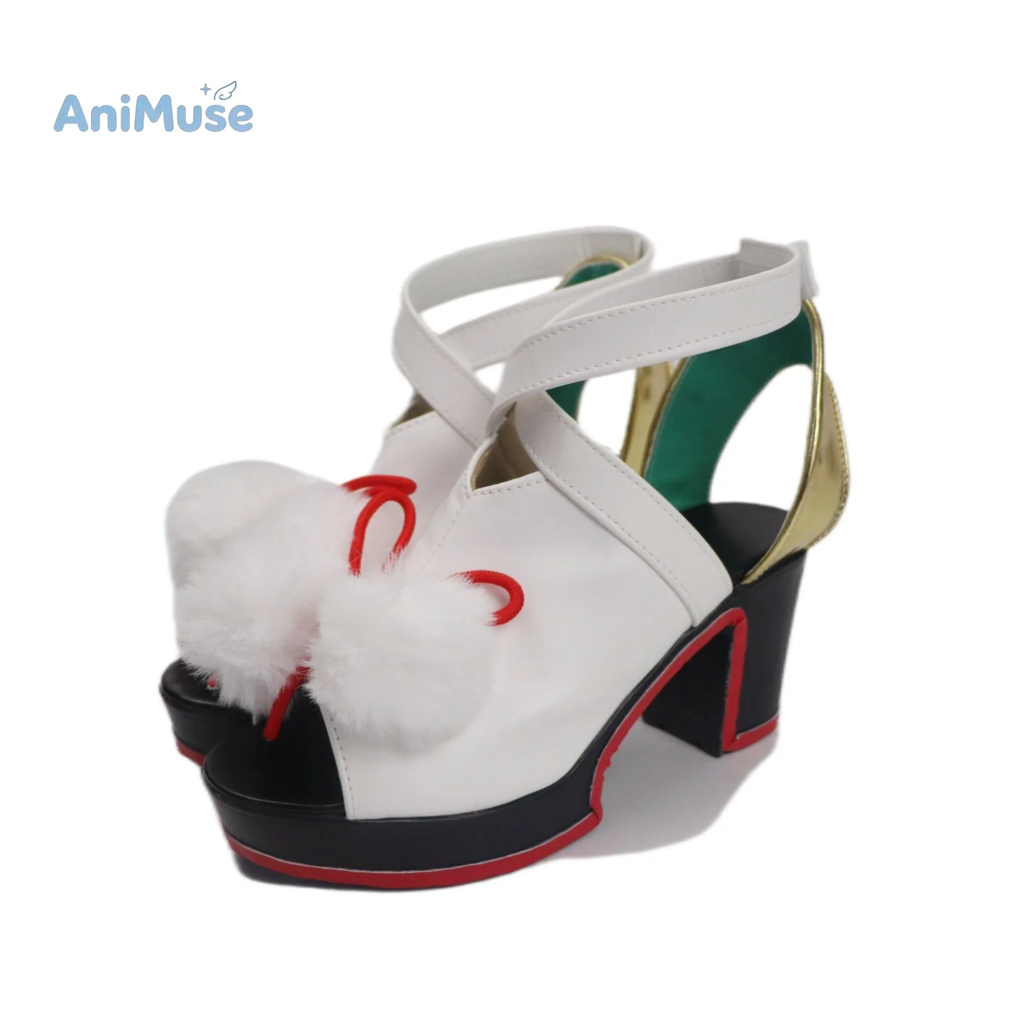 Overwatch Anran‌ Mercy Fire Tree Moonlight Cosplay Costume Shoes Size 34-46 for Halloween Comic Con AniMuse - view 2
