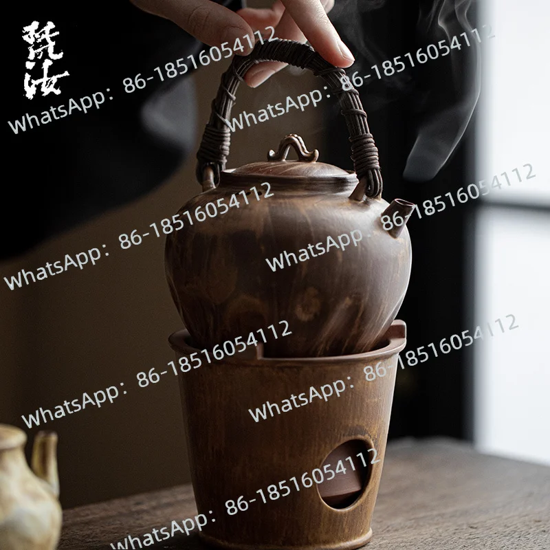 

Подогреватель чая в японском стиле Fanru в стиле ретро, маленькая плита, спиртовая плита, теплое устройство,