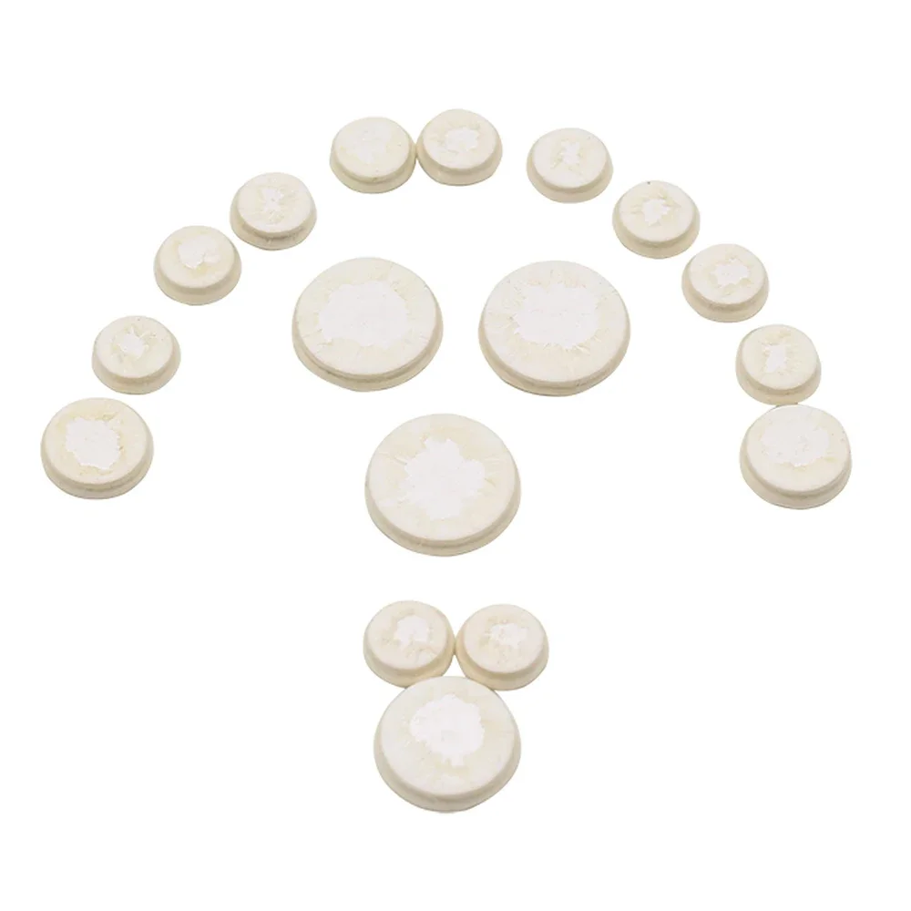 IRIN 17 Teile/satz Klarinette Pads Kork Kissen Langlebige Leder Pad Klarinette Taste Pad Ersatz Holzblasinstrument Zubehör – Detail 5