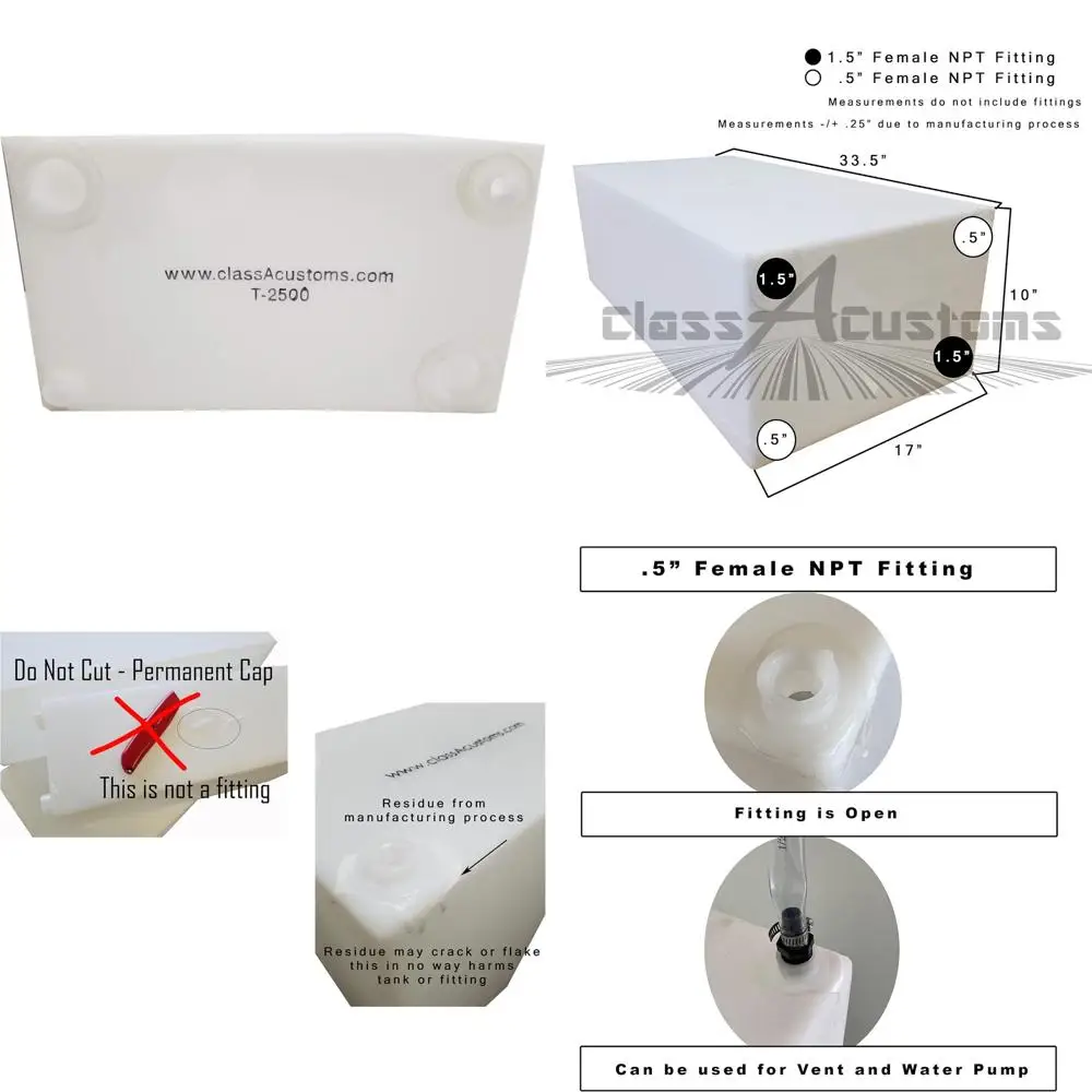 クラスA RV用清水タンク（25ガロン）とグレーウォーターストレージで最適化された旅行体験を実現