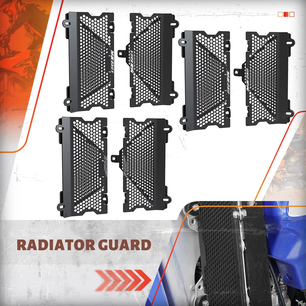 

For Yamaha YZ250X YZ250G YZ250 Motorcycle Accessories Radiator Guards Engine Oil Cooler Radiator Guard Cover Protector 2002-2024