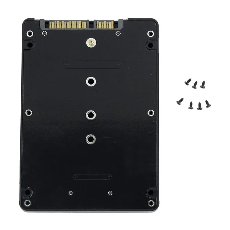 M.2 NGFF B+M Key SATA SSD to 2.5 Inch SATA3 Converter Adapter Card Internal Hard Drive Case for Laptop E431 E531 X240S Y410P