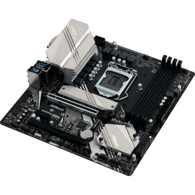 FOR ASRock B365M Pro4 Motherboard Intel B365 LGA 1151 DDR4 M-ATX M.2 HDMI core D-Sub