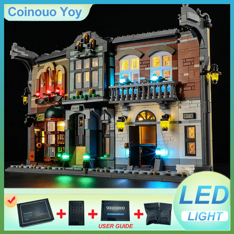 

ЛЕГКА для LEGO 10351, книжный уголок, игрушка «сделай сам» (модель без блоков, только светодиодный светильник), набор светильников, подарок для ребенка
