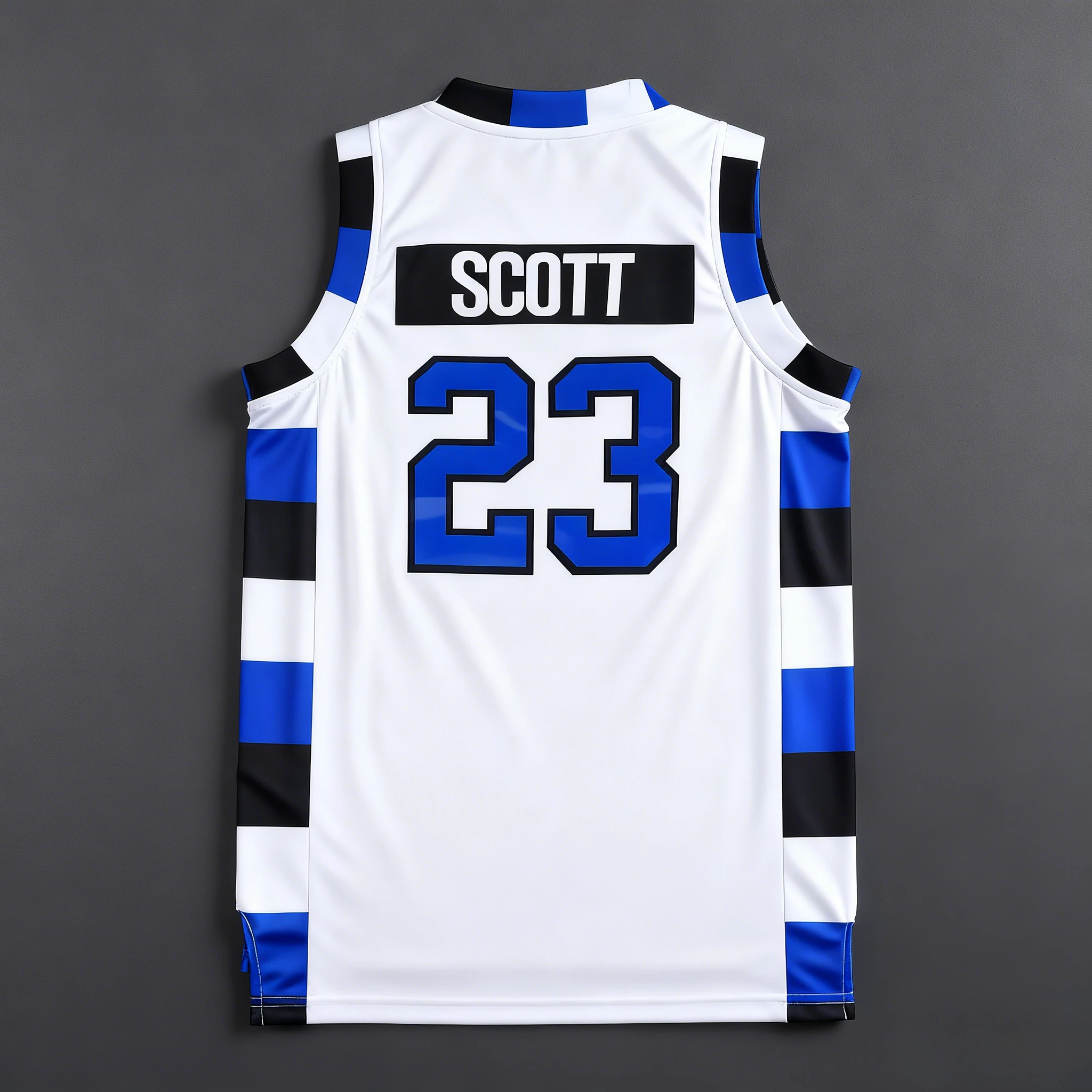 

2026 Hot selling fashion new plus size 23 # 3 # Crow basketball suit sewn with sports breathable quick drying movie suit