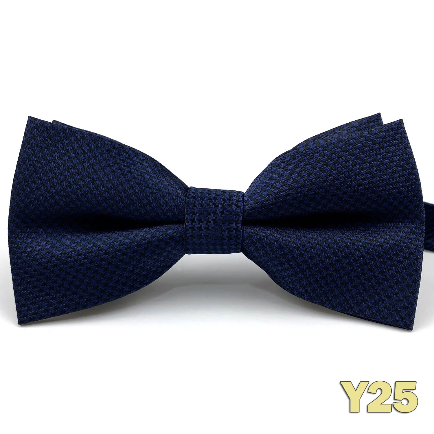 Ensemble cravate Extra longue pour homme, mouchoir en soie, fait à la main, couleur unie, bleu marine, pour mariage d\'affaires