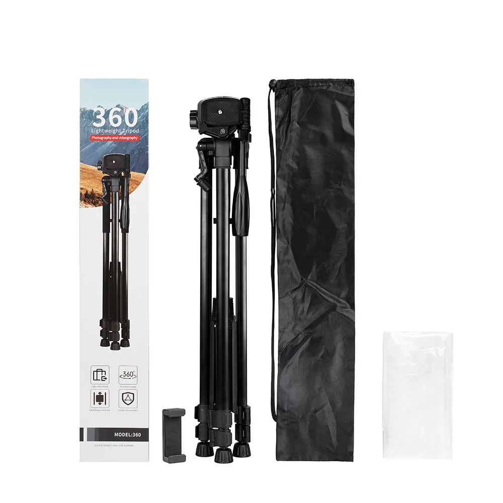 

Photography Stand 360 Camera Tripod Photography Stand Telescope Projector Tripod Selfie Live Streaming Stand