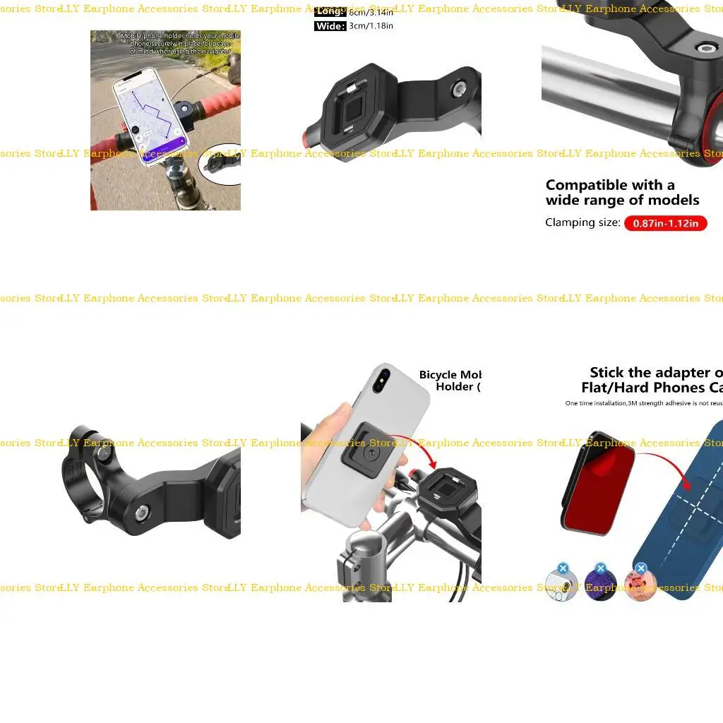 

462e Удобный телефон держите руку телефона Практическое удержание телефона для мотоциклов