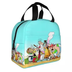 ASTERIX Insulated Lunch Bag Thermal Bag Lunch Container Characters High Capacity Lunch Box Tote Bento Pouch College Travel