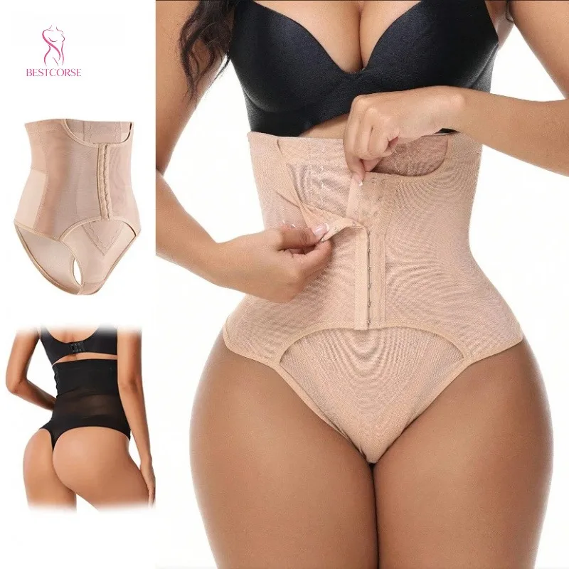 

Breathable High Waist Panty Girdle For Women Tummy Slimming Panty Waist Trainer Body Shaper Thong Belly Slimmer Underwear Shorts