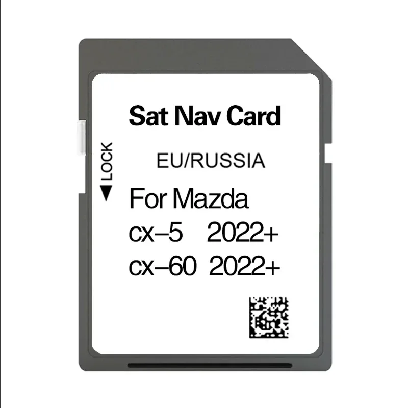 Imagem -02 - para Mazda Cx5 Cx60 2023 Mais Europa Rússia Sat Nav Gps Aviação Cartão de Mapa sd Aaa66 Software Atualização do Sistema 32gb