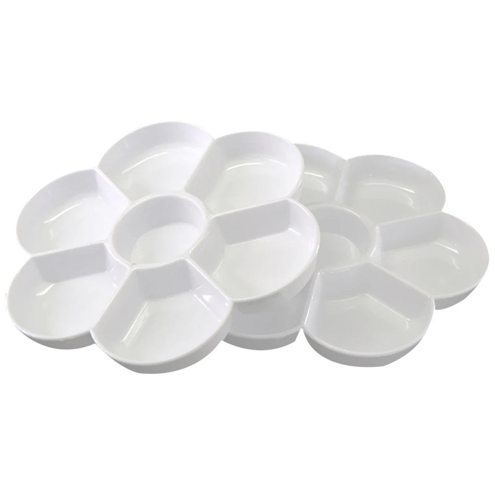 

2pcs Watercolor Washable Drawing Trays Watercolor Paint Mixing Painting Tray Portable Storage Saving