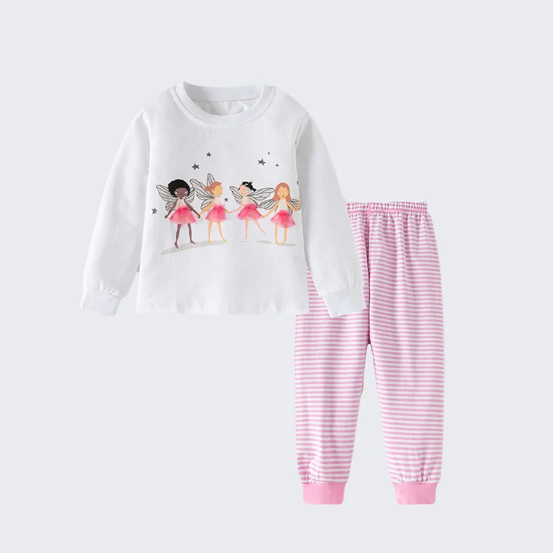 

Autumn Toddler Girls' Outfit Long Pants Long Sleeve Stylish Little Girl Two-Piece Set