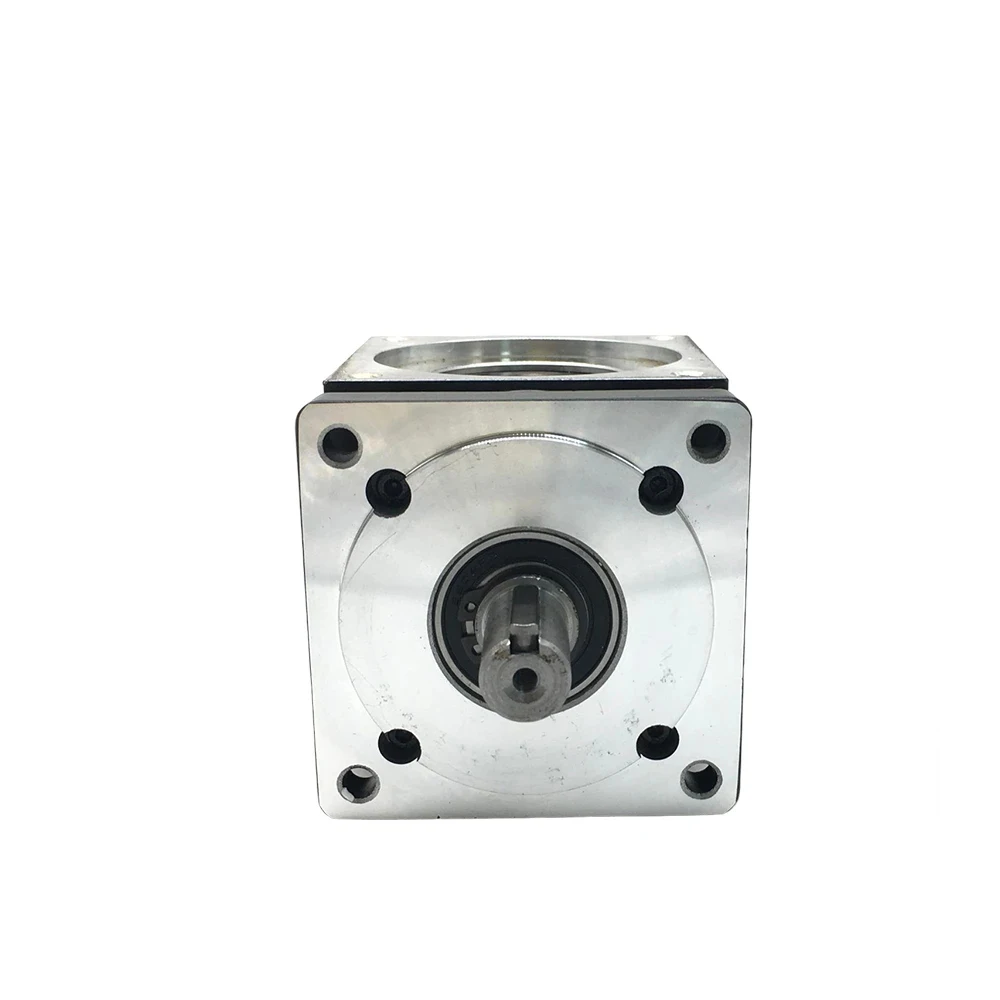 NEMA34 86MM  Right Angled Planetary Speed Corner Reducer Gearbox 90 Degree Reversing Stepper Motor 3 :1-50:1Ratio Input 14mm