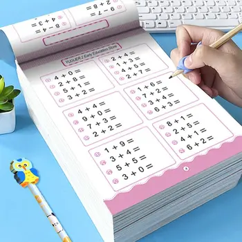 100 내 산수 연습 책, 수학 학습 수학 워크북, 덧셈 및 뺄셈 수학 연습 책 