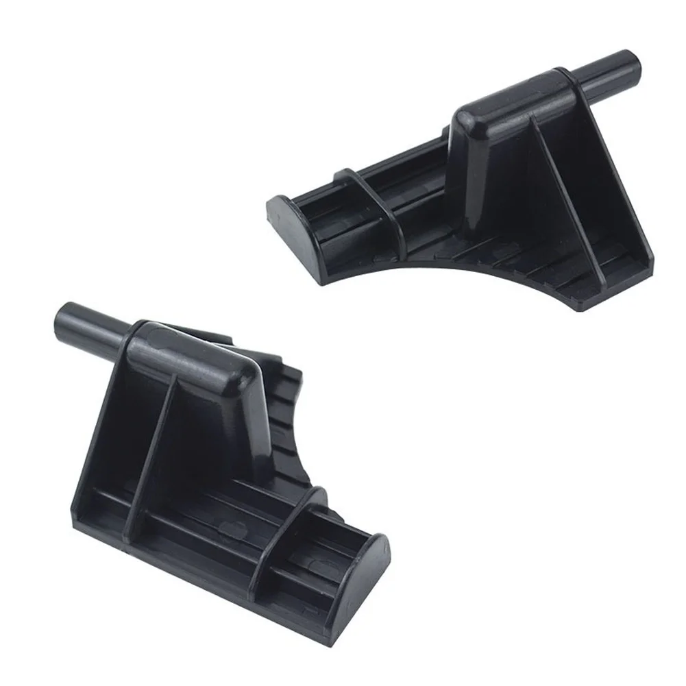 Trunk Organizer Bracket Rear Pair for Golf For MK6 1K686344 Black ABS Luggage Partition Direct Fit Replacement Part