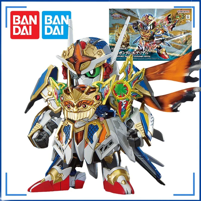 （IN STOCK） Bandai BB Warriors SD World Heroes SDW Hidden Wind Spirit Gundam Huira Steel Assembly Action Figures Collect Gifts