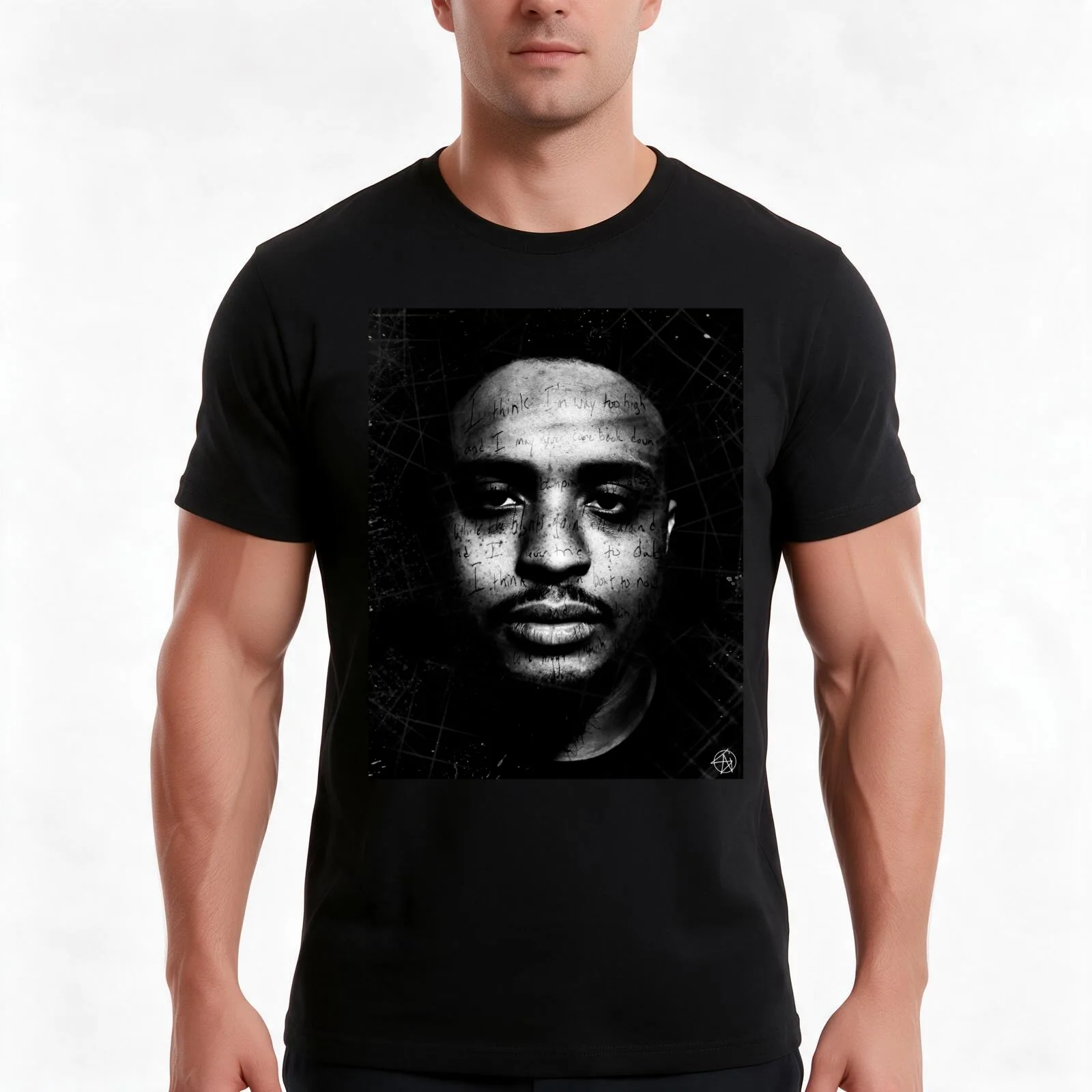 Let It Be Written T-Shirt, Summer Casual Cotton Tee, Oversized Streetwear Tops, Vintage Graphic Print, Loose Fit Short Sleeve