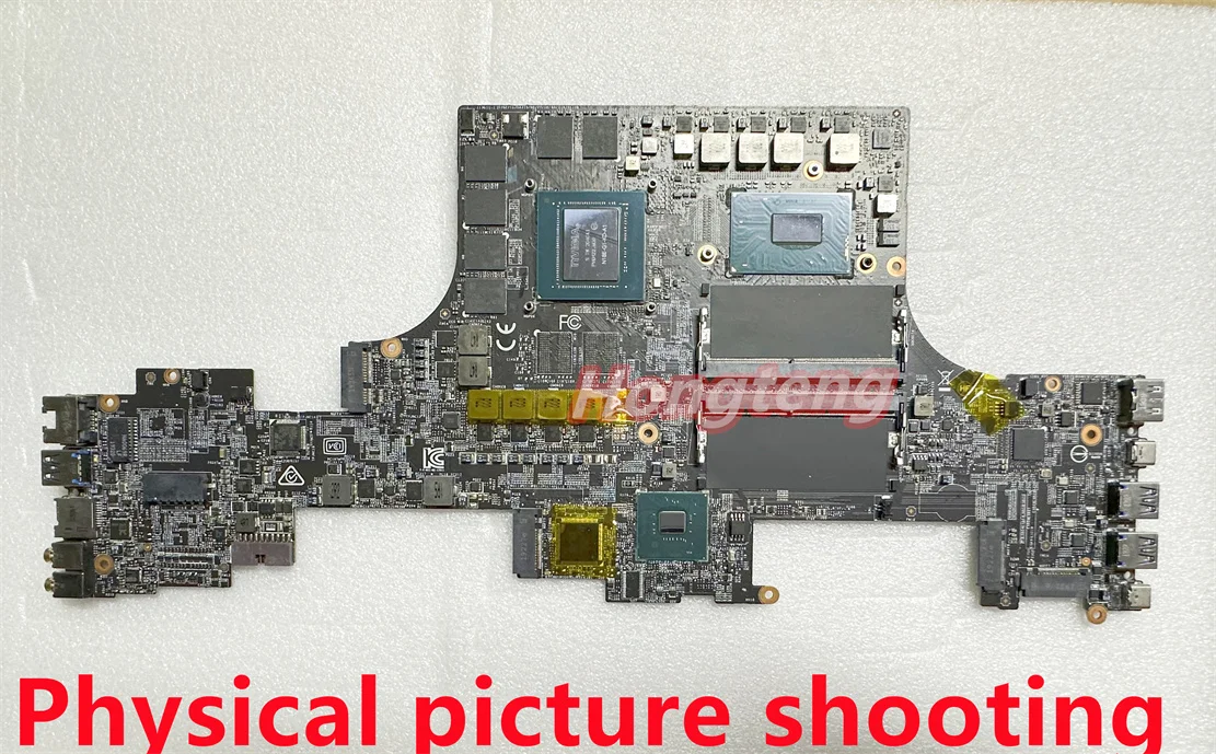 Genuine MS-17G11 ver 1.2 Laptop Motherboard For MSI GS75 Stealth Series with i7-9750h and rtx2060m  TEST OK