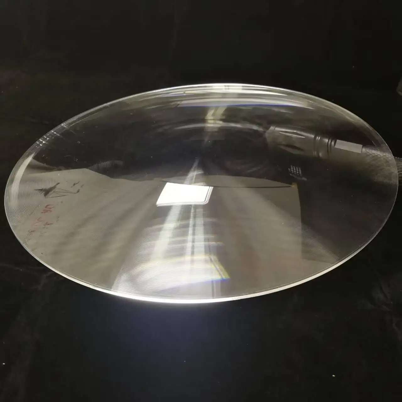 Diameter 150 155 160 164 170 175 180mm Round PMMA Fresnel Lens Multiple Focal Lengths Concentric Fine Threaded Magnified Lens