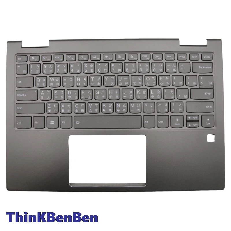 

TW Traditional Iron Gray Keyboard Upper Case Palmrest Shell Cover For Lenovo Ideapad Yoga 730 13 13IKB 13IWL 5CB0Q95928