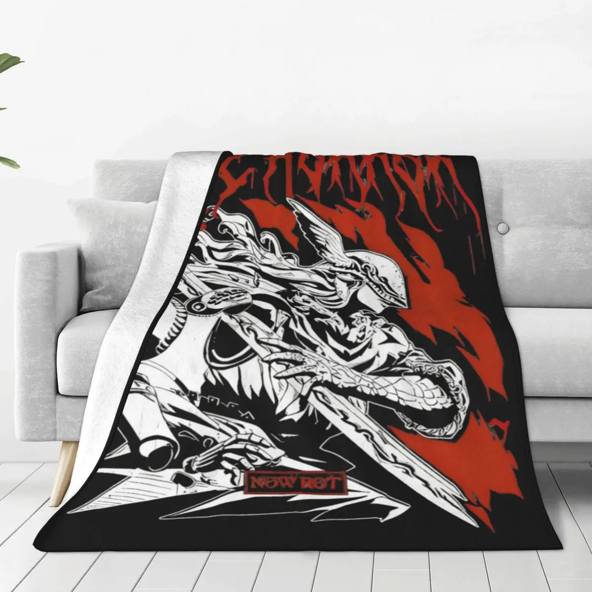 Malenia Blade Of Miquella Game Blankets Fleece Print Multifunction Soft Throw Blanket for Bed Office Plush Thin Quilt