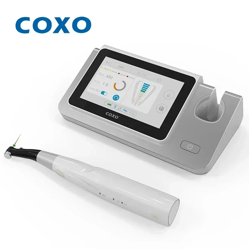 COXO C-SMART-I PILOT Cordless Endodontic Device Integrated LED Standard 16:1 Reduction Angle Attachment  Built-in Apex Locator