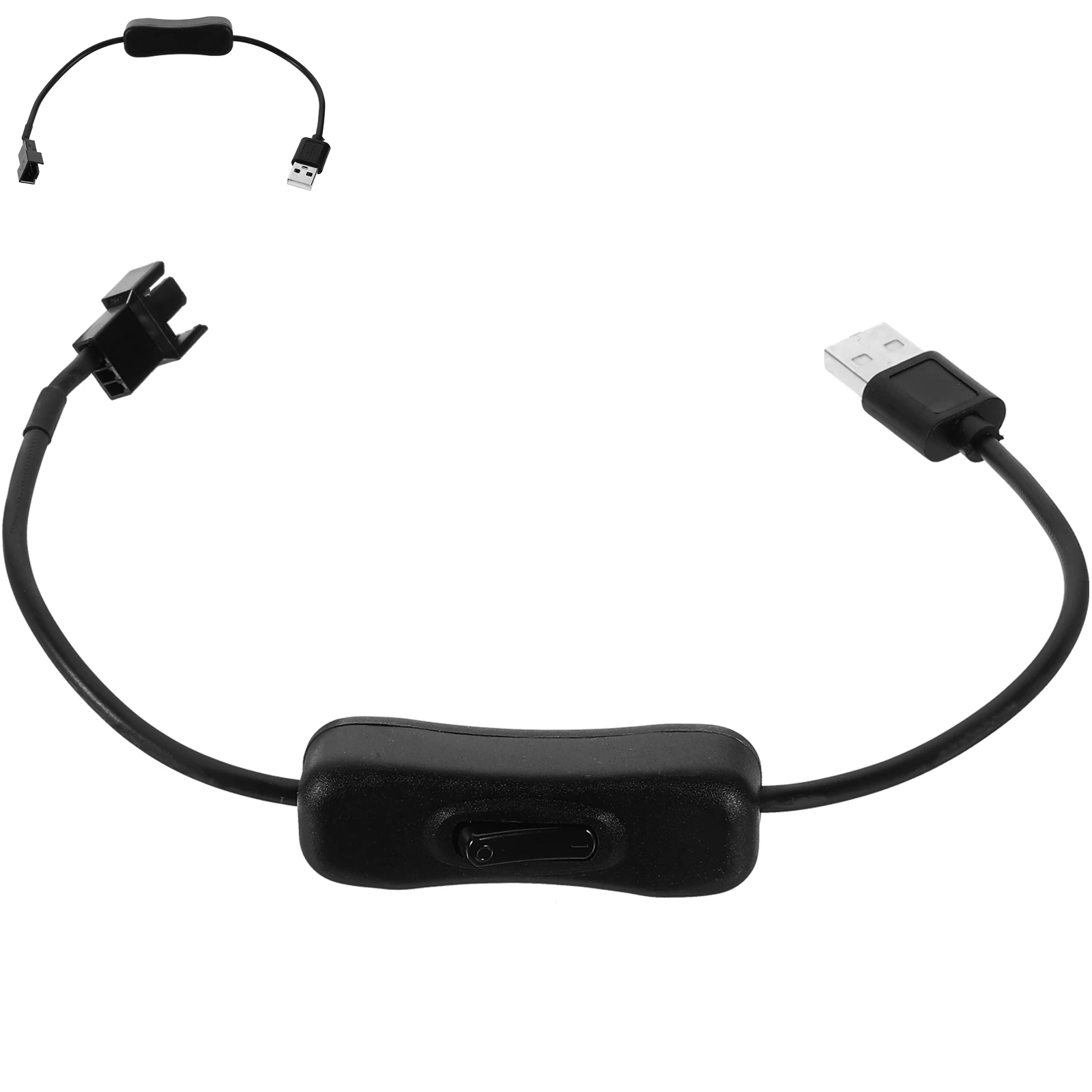

USB to Fan Adapter Cable 30cm Extension for PC Case Laptop Desk Fans Computer Wires USB Cables Power Adapter