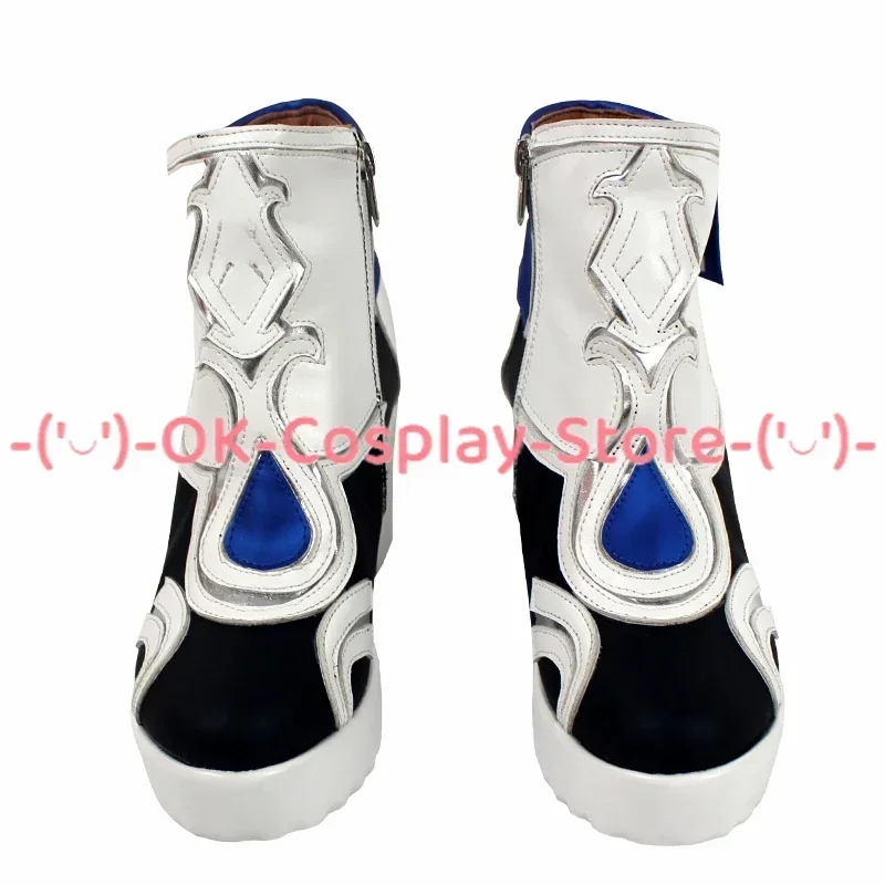 [Customized] Honkai Impact 3 Bronya Zaychik Cosplay Shoes Game Roleplay Costume Prop Halloween Carnival Party PU Leather Boots