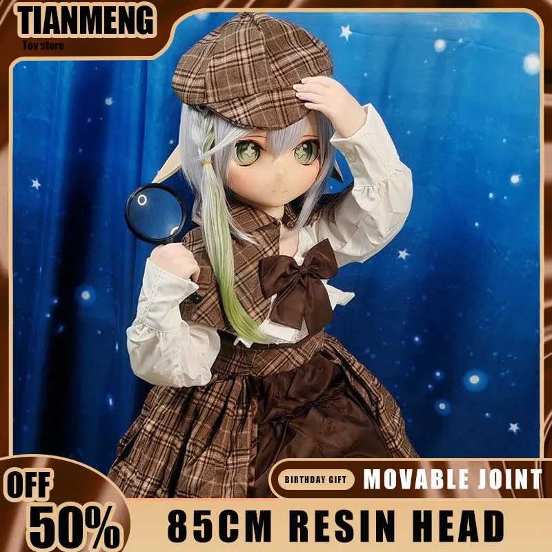 

Кукла RENHEYUOU BJD, полимерная голова, металлический скелет и корпус из ТПЭ, регулируемые шарниры, съемная голова, мягкий материал, аниме-кукла ручной работы