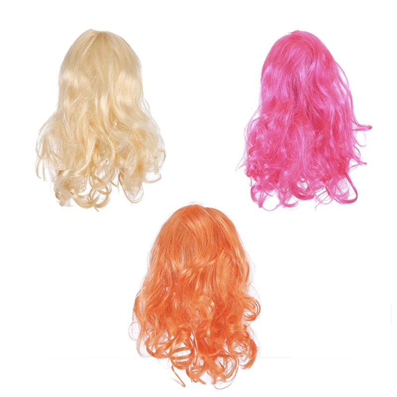 C 애완 동물 가발 고양이와 개 가발 재미 있은 코스프레 애완 동물 모자를 쓰고 있죠 개 고양이 가발 조정 가능한 탄성 밴드 내구성