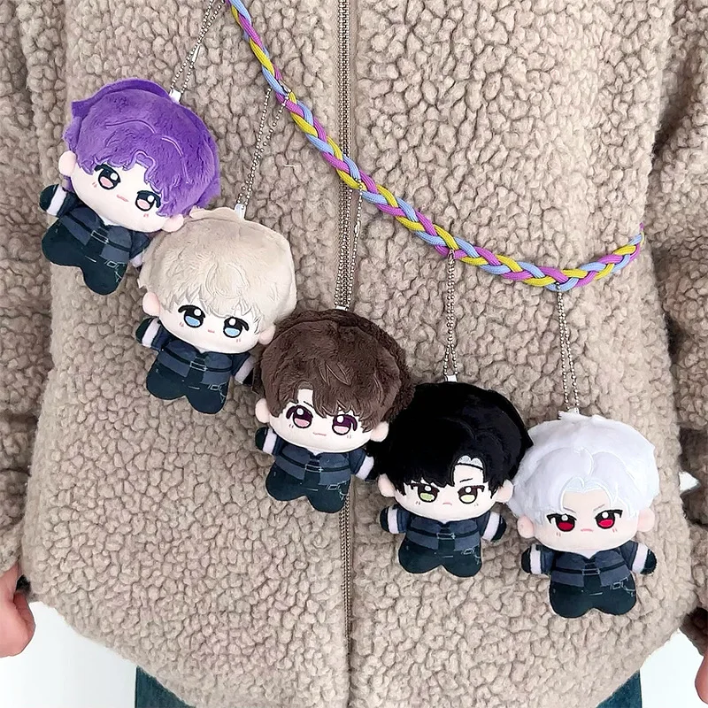 アニメ花愛とディープスペースぬいぐるみペンダントおもちゃシルス・ケイレブ・ザビエルぬいぐるみキーホルダーキーリング誕生日プレゼント