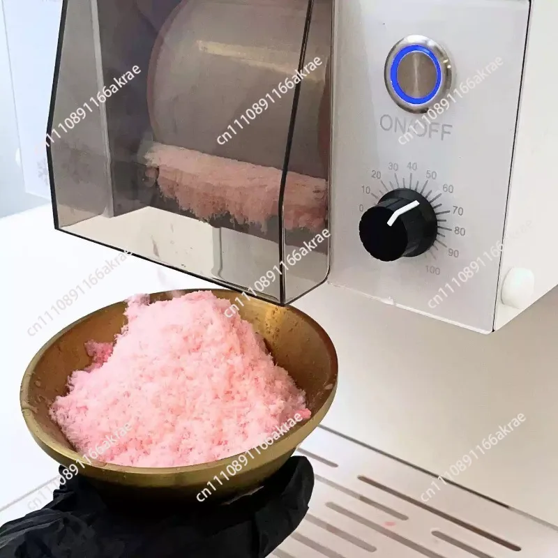 Commercial Automatic Smoothie Snowflake Flake Milk Ice Cream Shaver Hot Selling Fast Milk Snow Ice Machine Air Cooling
