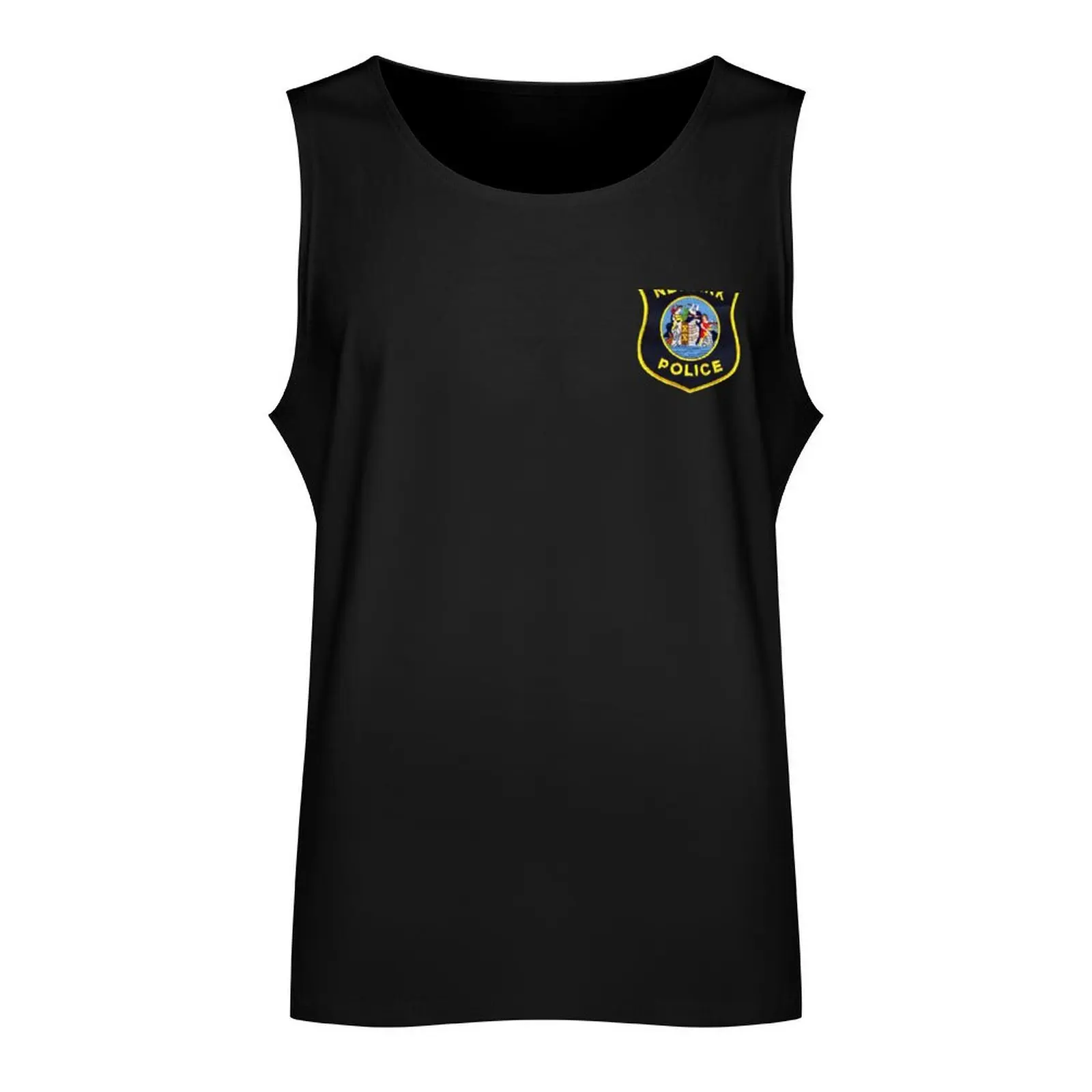 Newark Police Tank Top summer clothes Gym t-shirt man Sleeveless T-shirt gym accessories man