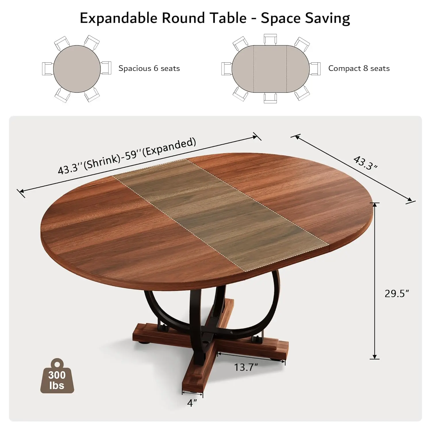 Thumbnail 2 - #9 Top 30 Extendable Dining Tables Worth Buying In 2026