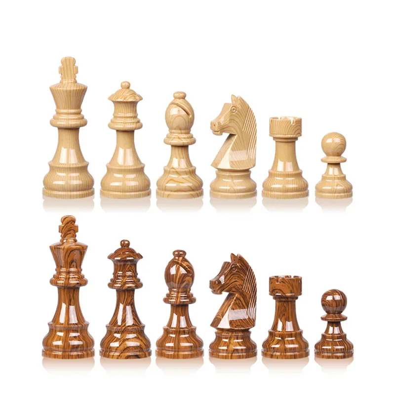 

High Quality Weighted Chess Set Pieces Luxury Extra Queen Portable Decor Chess Set Pieces Free Shipping Chadrez Jogo Board Game