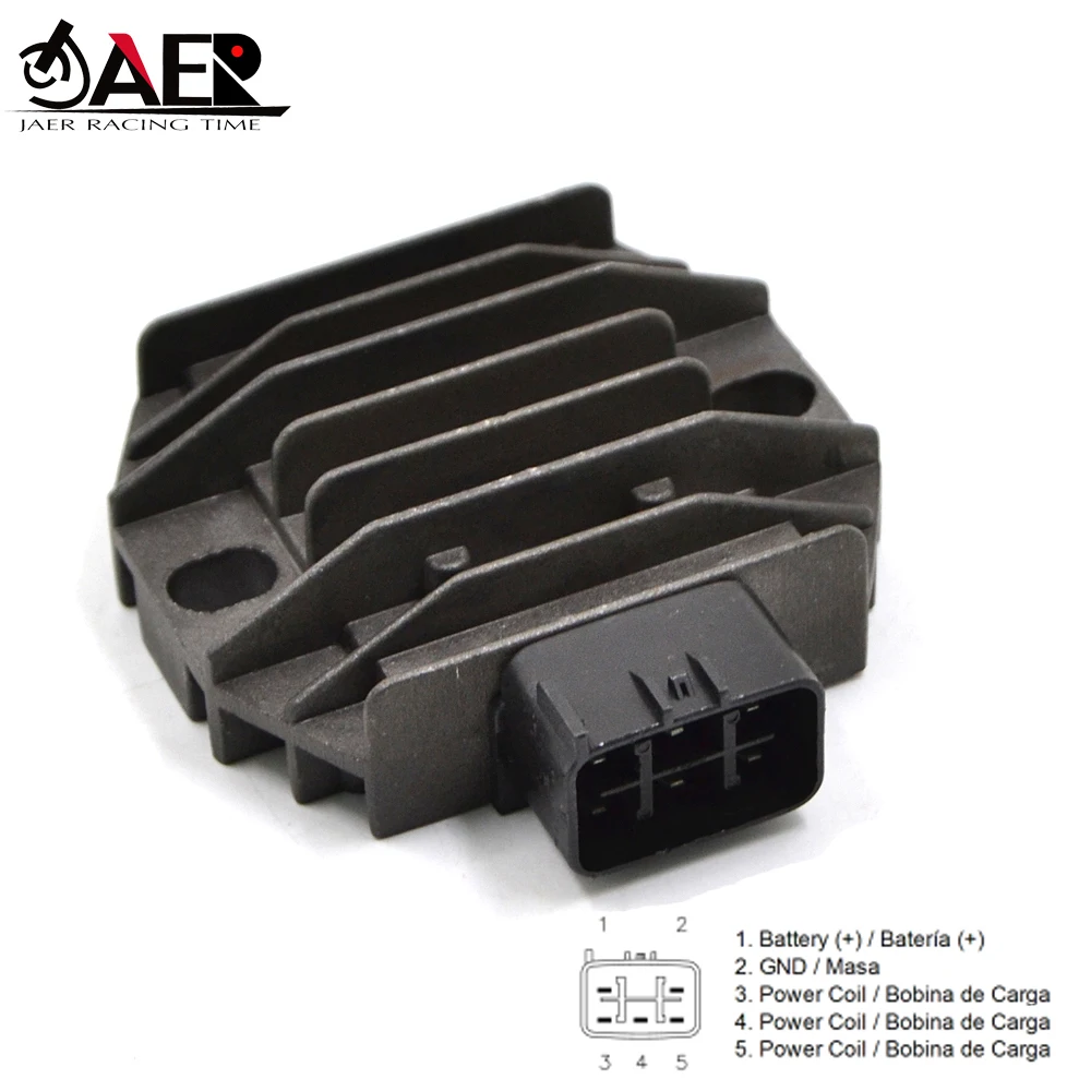 JAER SH640E-11 regulator prostownika dla Yamaha YZF R15 YFM 125 250 400 450 YFM450 Wolverine 4x4 YFM350 wojownik YFM250 Grizzly