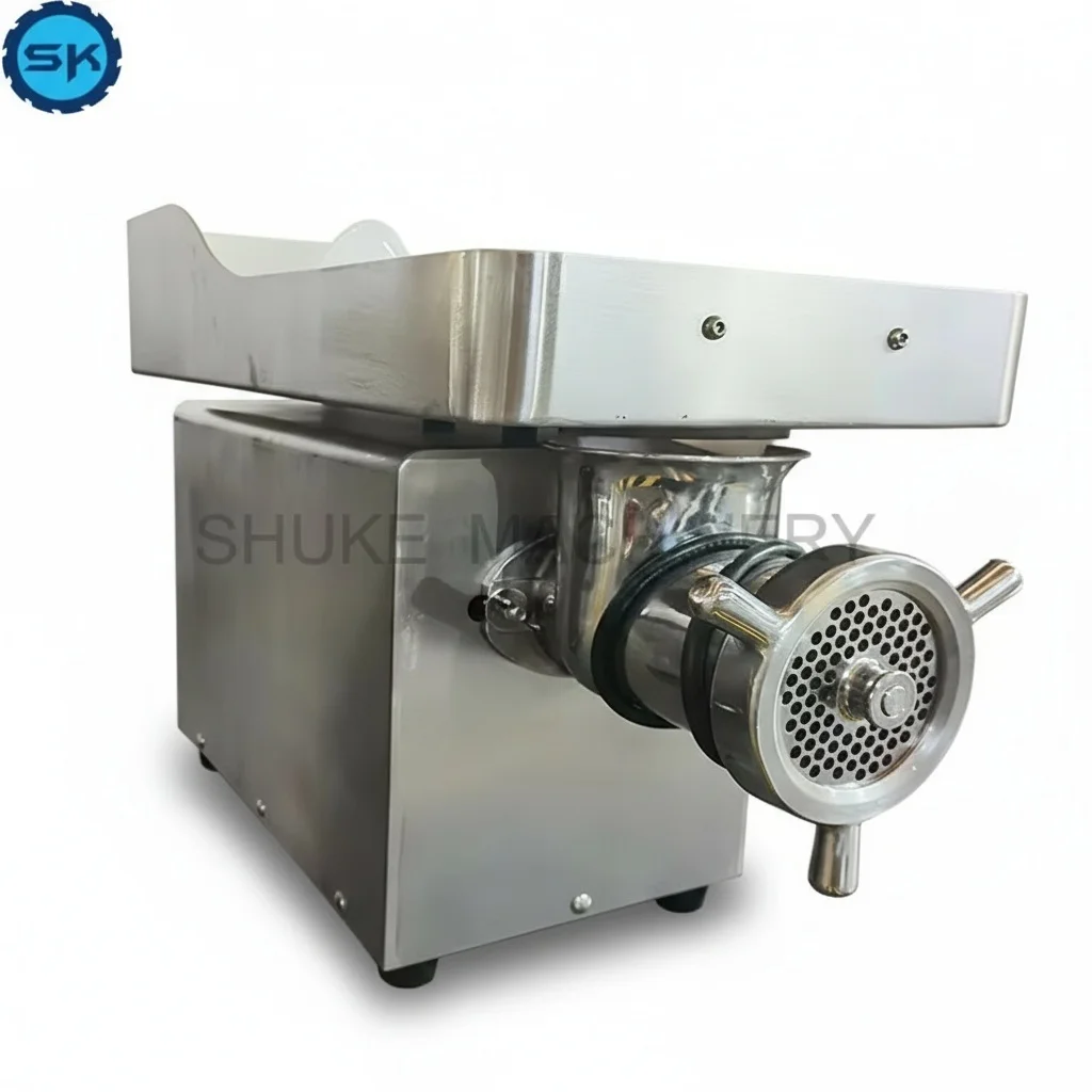

Commercial Electric Meat Grinder, 304 Stainless Steel Automatic Meat Mincer, 400kg/h Processor, Restaurant Butcher Equipment